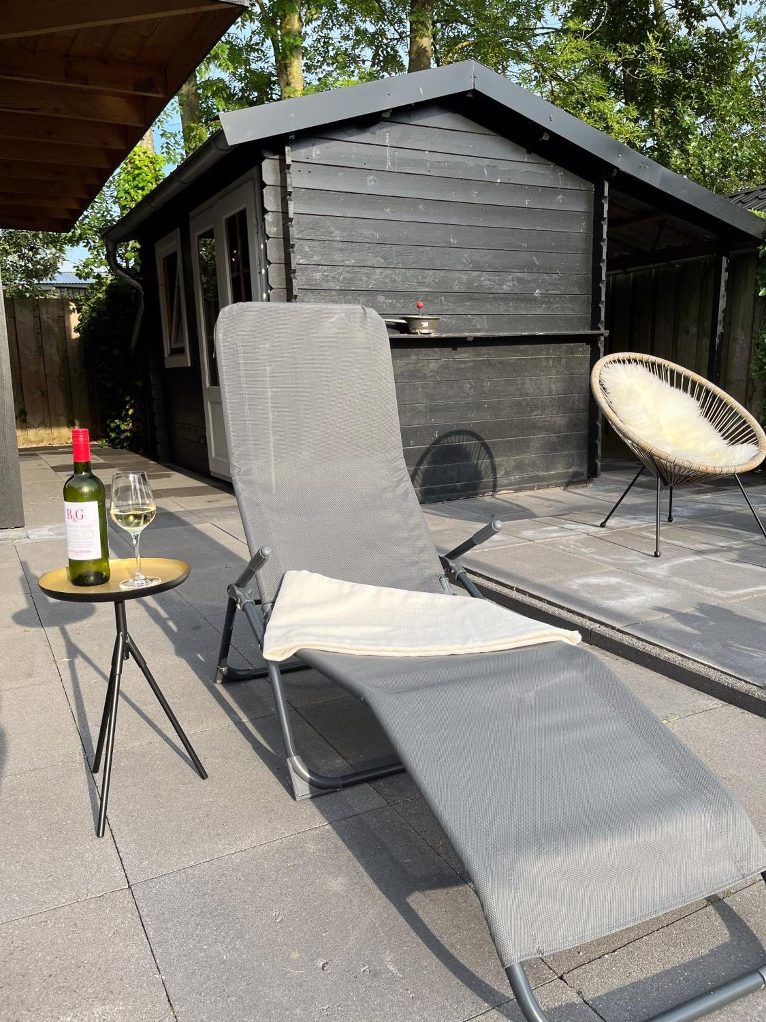 Luxe En Ruim Chalet Met Airco Bij Leekstermeer Matsloot Luaran gambar